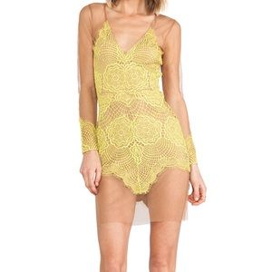 For Love & Lemons Antigua Dress L